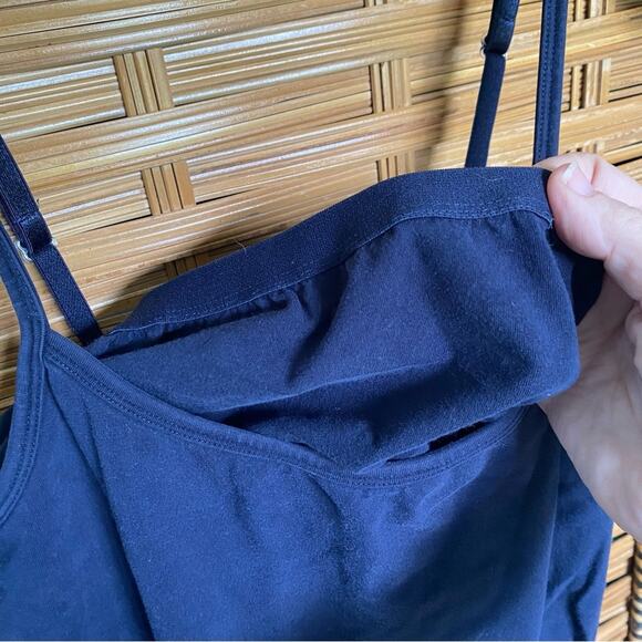 Vintage Ralph Lauren Blue Label Fitted Blue Camisole Top Y2K Large red pony - Picture 5 of 7